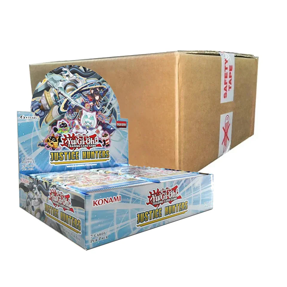 Yu-Gi-Oh! Justice Hunters Sealed Case (12x booster boxes) EU English Preorder