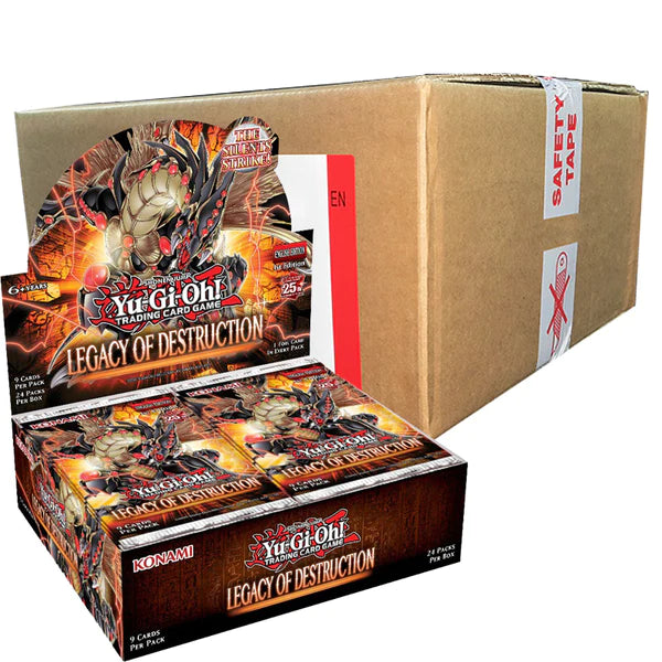 legacy of destruction yugioh card list Legacy of Destruction EU English Sealed Case (12x Booster Boxes) – Evolution TCG