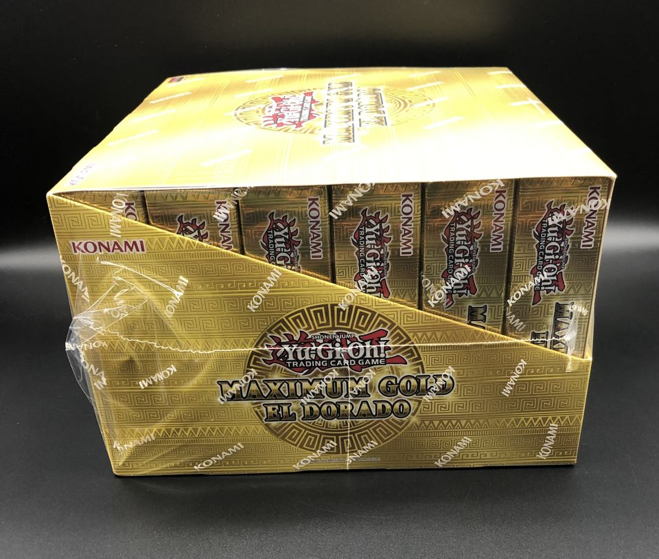 yugioh maximum gold booster box Maximum Gold: El Dorado Yu-Gi-Oh!