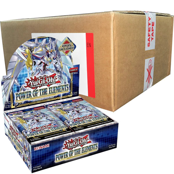 Power Of The Elements Sealed Case (12x Booster Boxes) EU English 1st E Evolution TCG Power Of The Elements Sealed Case (12x Booster Boxes) EU English 1st E Evolution TCG