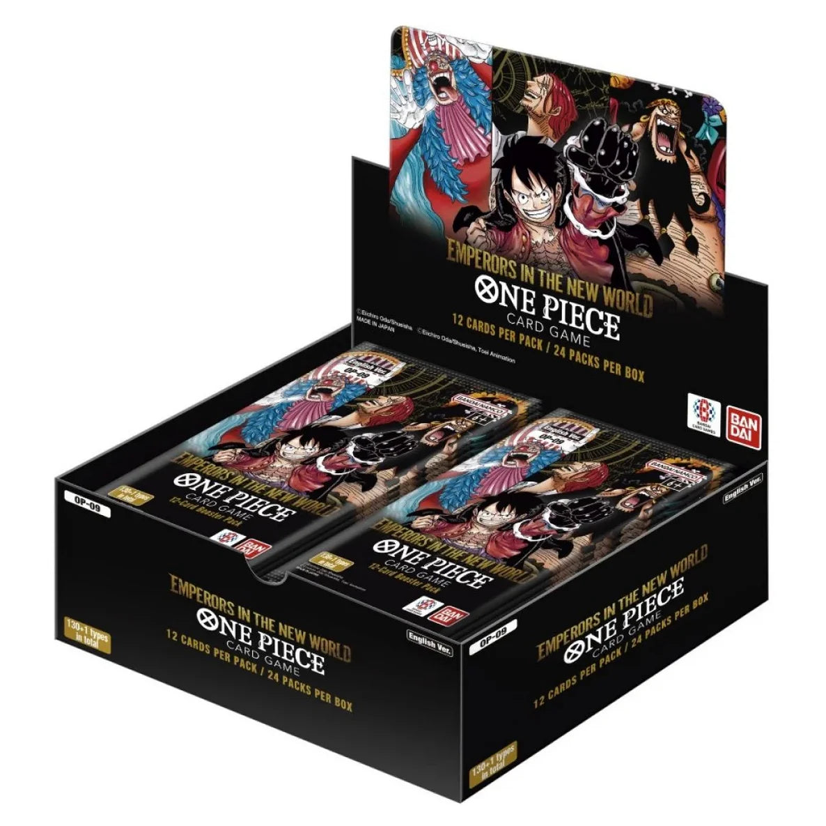 One Piece Card Game - OP09 Emperors In The New World - Booster Box (English) One Piece Card Game - OP09 Emperors In The New World - Booster Box (English)