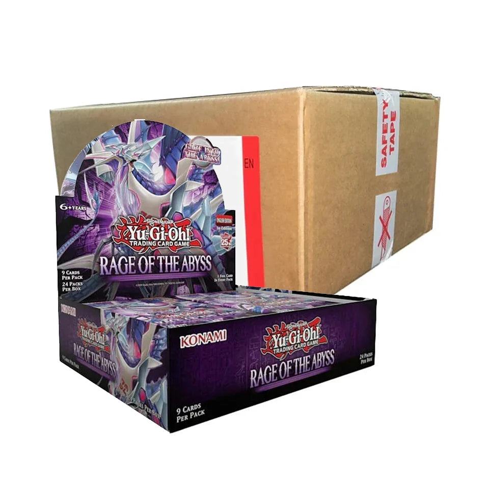 Rage of the Abyss Sealed Case (12x booster boxes) EU English Evolution TCG Rage of the Abyss Sealed Case (12x booster boxes) EU English Evolution TCG