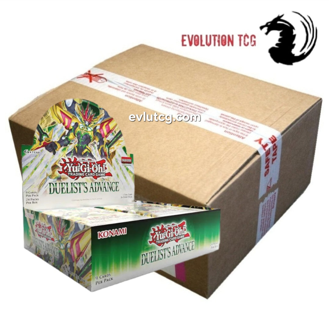 yugioh duelist advance booster box Yu-Gi-Oh! Duelist Advance Sealed Case (12x booster boxes) EU English – Evolution TCG