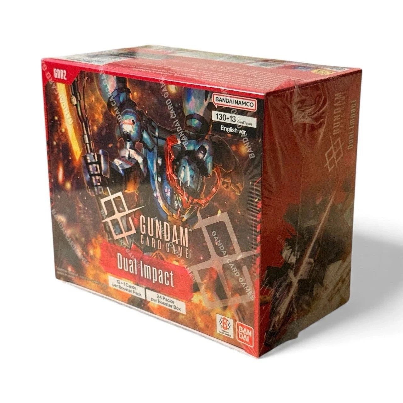 Gundam Card Game GD02 Dual Impact Booster Box English Evolution TCG Gundam Card Game GD02 Dual Impact Booster Box English Evolution TCG