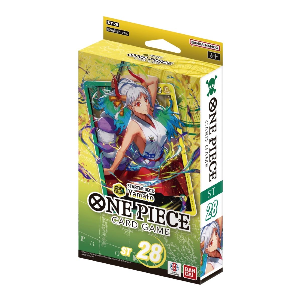 One Piece Card Game ST28 Green/Yellow Yamato Starter Deck English One Piece Card Game ST28 Green/Yellow Yamato Starter Deck English