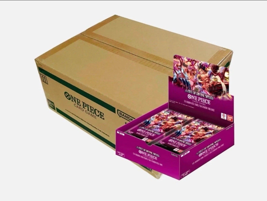 One Piece OP11 A Fist Of Divine Speed Sealed Case (12x Booster Boxes) English