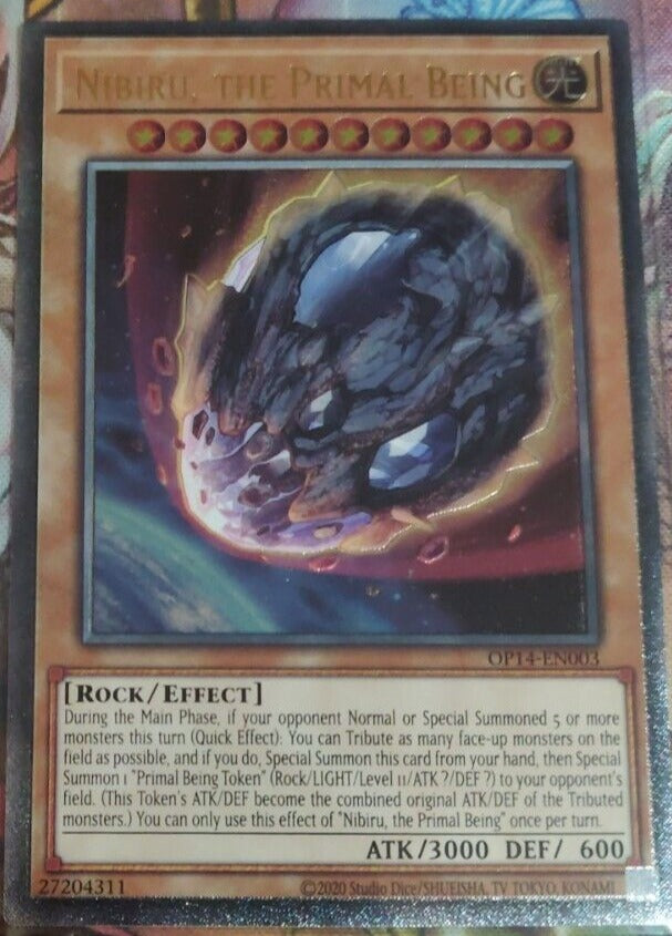 Nibiru, the Primal Being EU English Ultimate Rare (OP14)