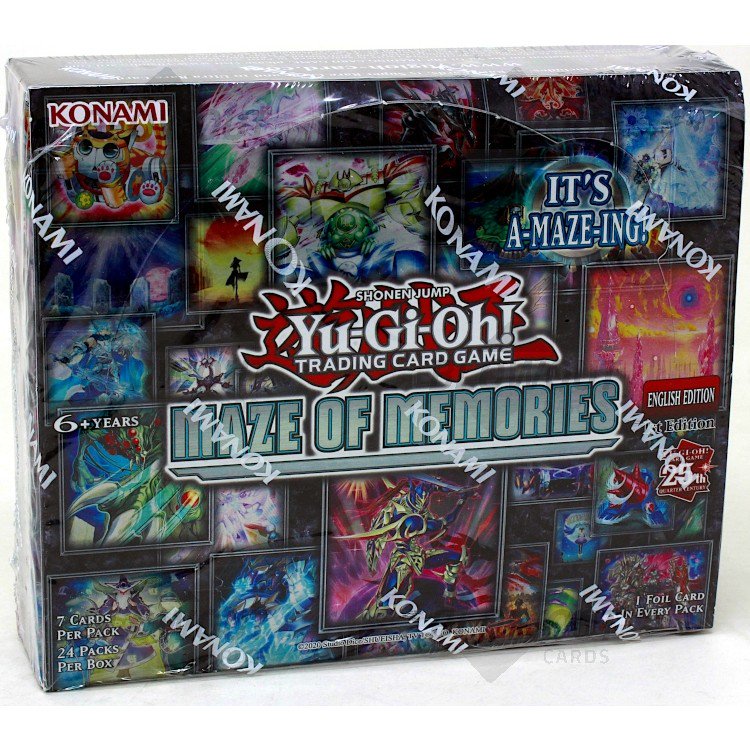 Yugioh discount Maze of Memories Sealed Booster Box