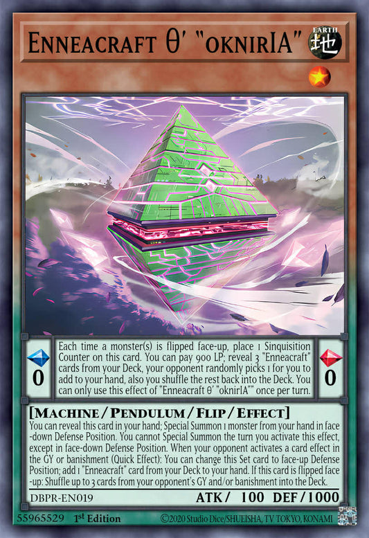 Enato Enneacraft - oknirIA 1st Edition PHRE (Rare) EU English