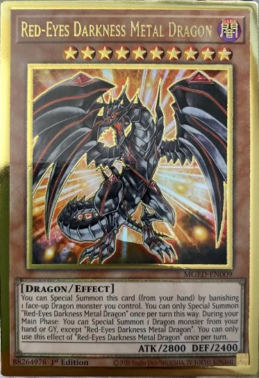 Red-Eyes Metal Dragon V.1 MGED EU English