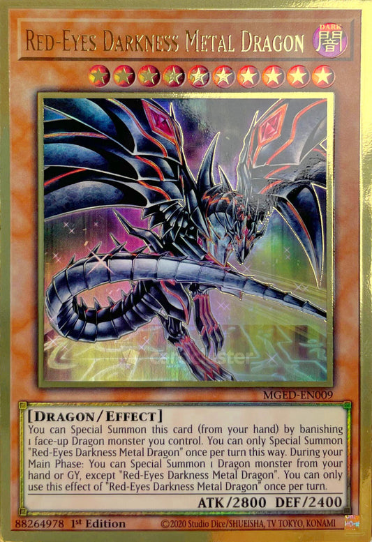 Red-Eyes Metal Dragon V.2 MGED EU English