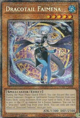 Dracotail Faimena 1st Edition JUSH (Starlight Rare) EU English