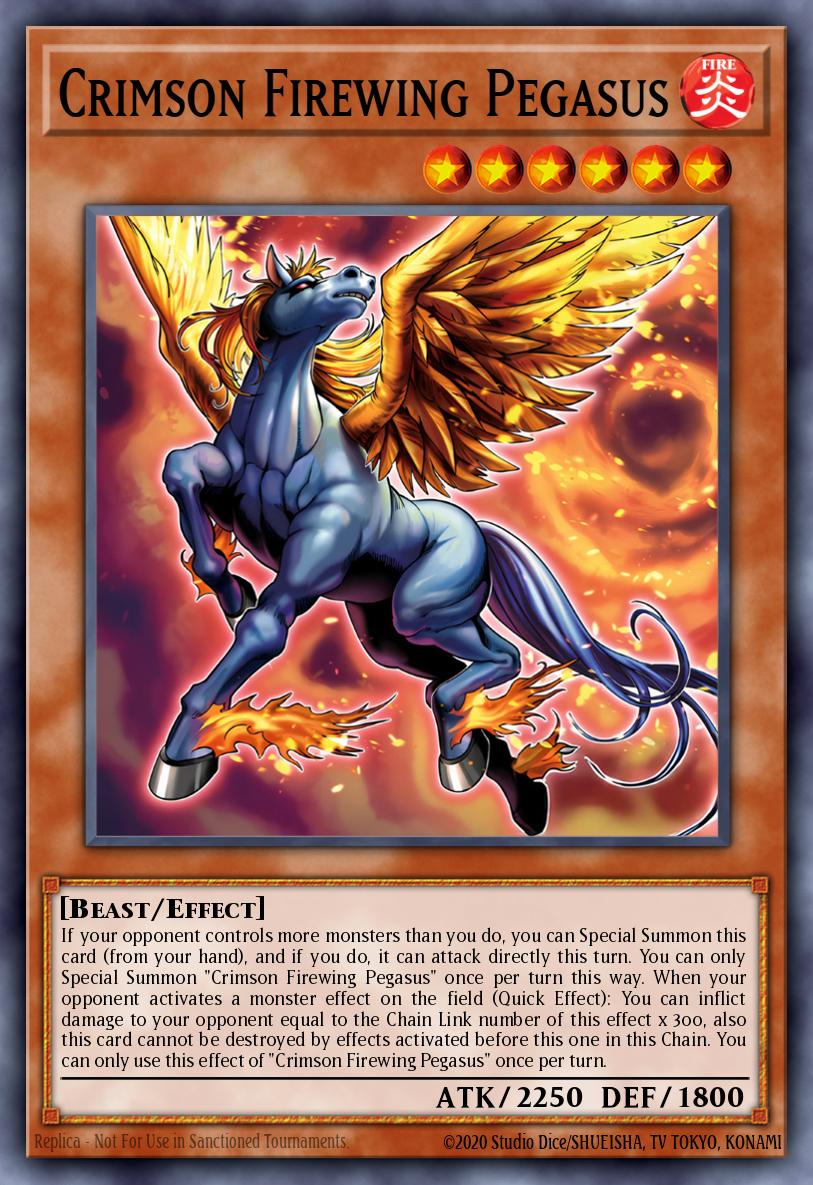 Crimson Firewing Pegasus 1st Edition ALIN (Common) EU English