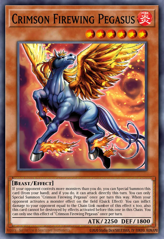 Crimson Firewing Pegasus 1st Edition ALIN (Common) EU English