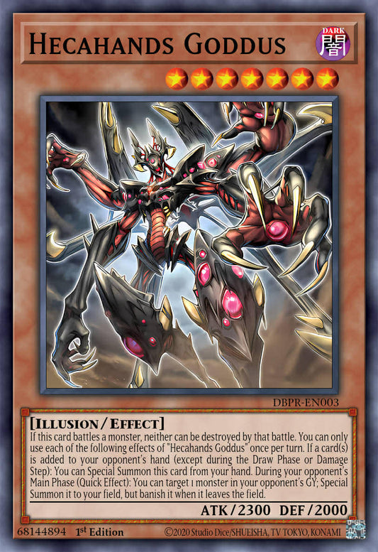 Hecahands Godos 1st Edition PHRE (Rare) EU English