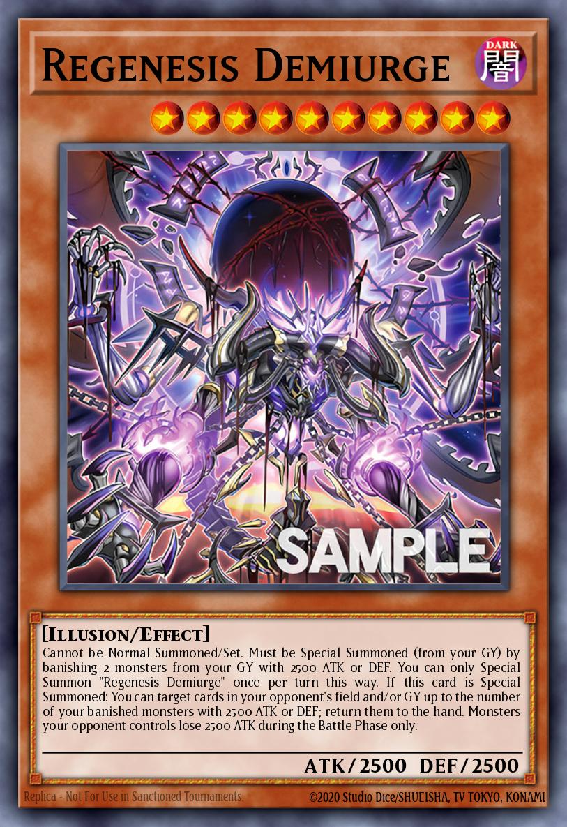 Regenesis Overlord 1st Edition DOOD (Super Rare) EU English