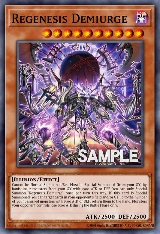 Regenesis Overlord 1st Edition DOOD (Super Rare) EU English