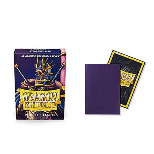 Dragon Shield Japanese size Matte Sleeves - Purple (60 Sleeves)