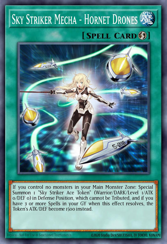Sky Striker Mecha - Hornet Drones 1st Edition JUSH (Rare) EU English