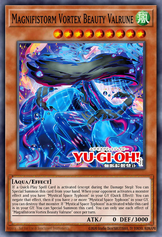 Radiant Typhoon Varuroon, the Vibrant Vortex 1st Edition DOOD (Super Rare) EU English