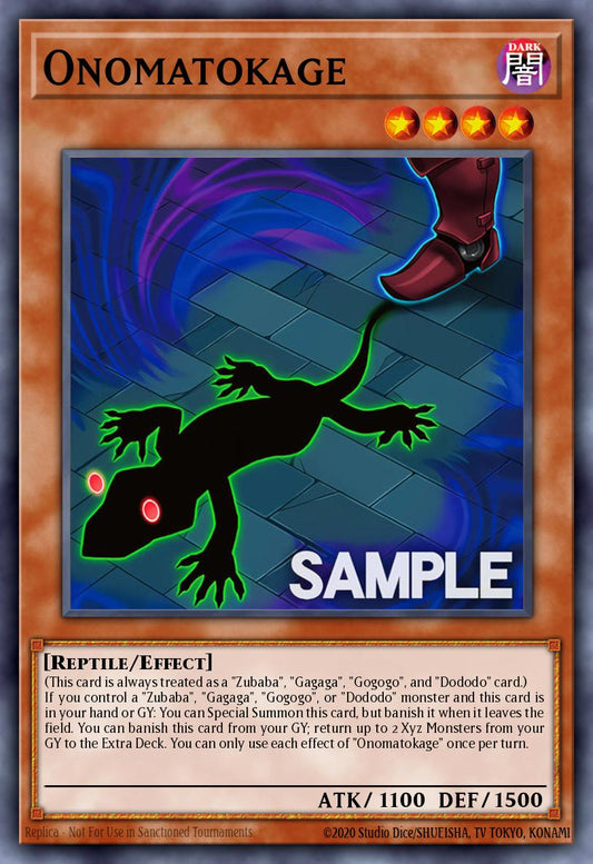 Onomatokage 1st Edition DOOD (Common) EU English