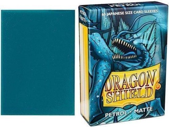 Dragon Shield Japanese size Matte Sleeves - Petrol (60 Sleeves)
