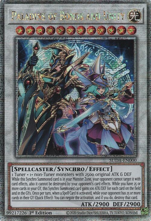 Paladins of Bonds and Unity 1st Edition SUDA EU English