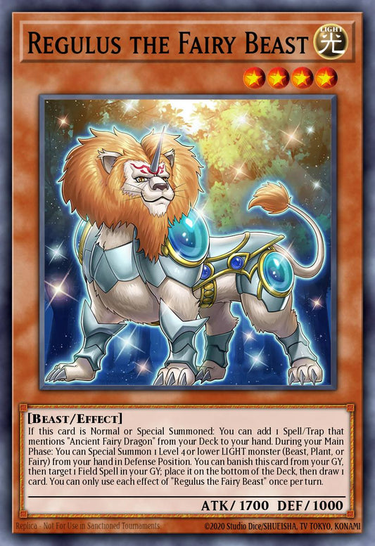 Regulus the Fairy Beast 1st Edition ALIN (Common) EU English