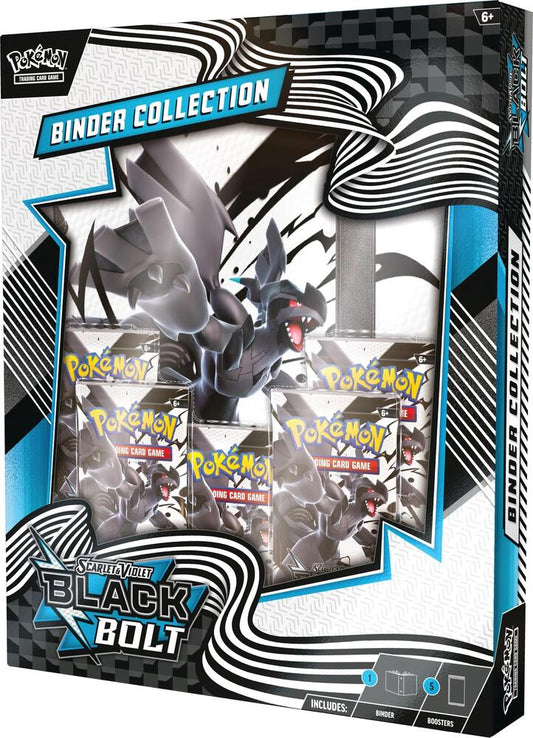 Pokémon Black Bolt Binder Collection Zekrom - English