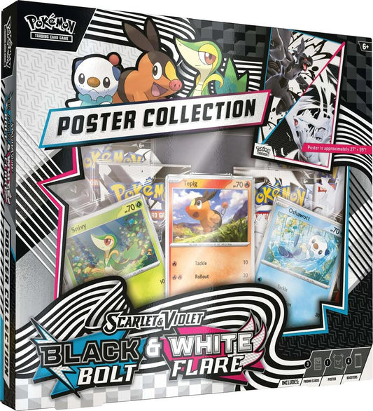 Pokémon Black Bolt & White Flare Unova Poster Collection - English