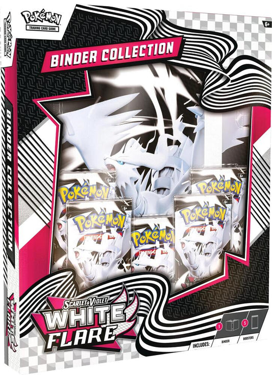 Pokémon White Flare Binder Collection Reshiram - English