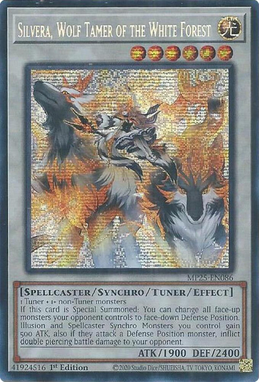 Silvera, Wolf Tamer of the White Forest 1st Edition MP25 (Prismatic Secret Rare) EU English