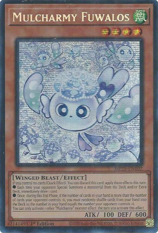 Mulcharmy Fuwalos 1st Edition MP25 (Prismatic Secret Rare) EU English