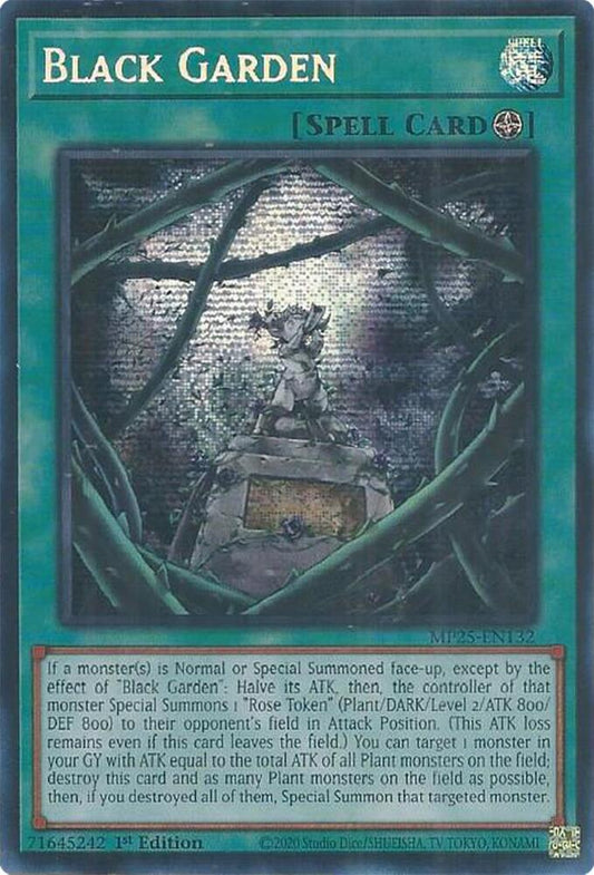 Black Garden 1st Edition MP25 (Prismatic Secret Rare) EU English