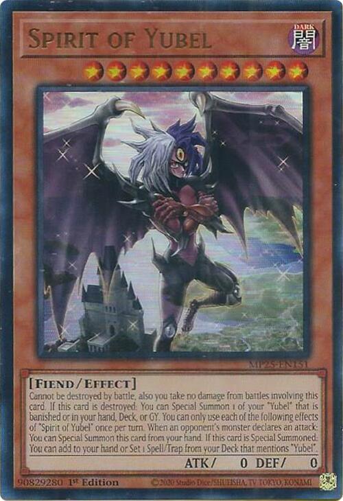 Spirit of Yubel  1st Edition MP25 (Ultra Rare) EU English