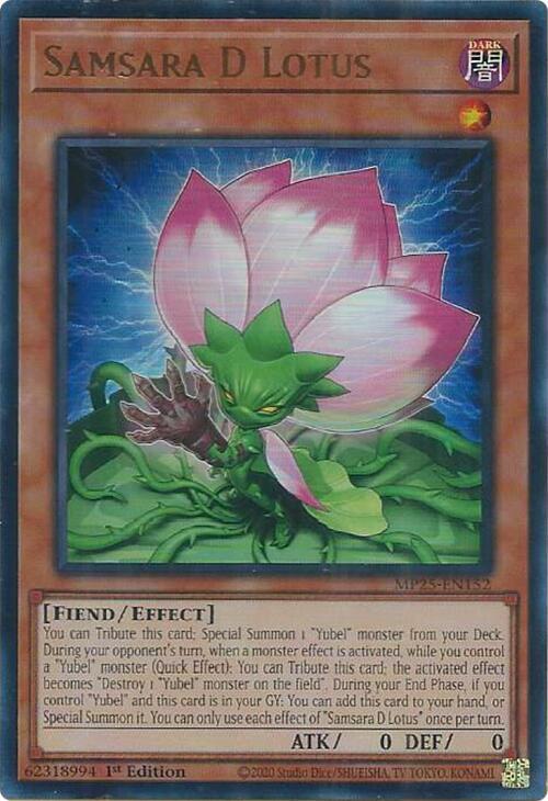 Samsara D Lotus  1st Edition MP25 (Ultra Rare) EU English