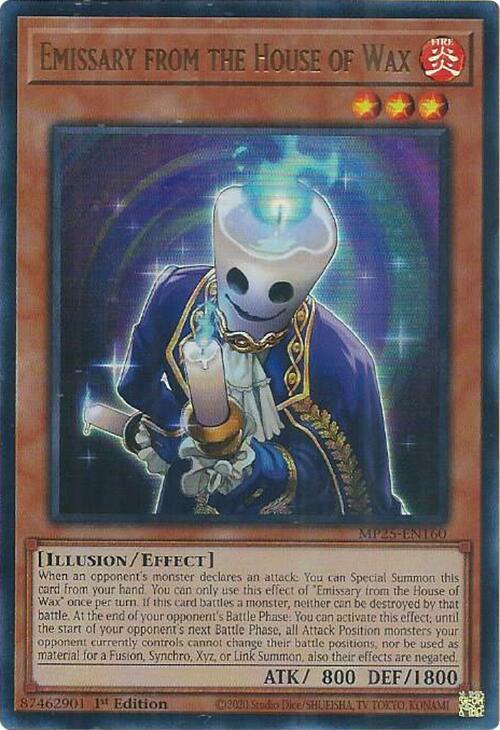 Emissary from the House of Wax  1st Edition MP25 (Ultra Rare) EU English