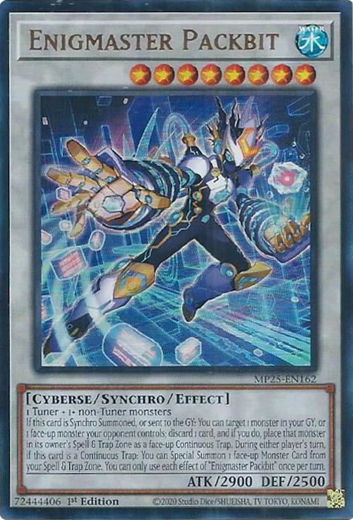 Enigmaster Packbit  1st Edition MP25 (Ultra Rare) EU English