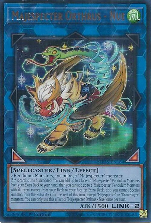 Majespecter Orthrus  1st Edition MP25 (Ultra Rare) EU English