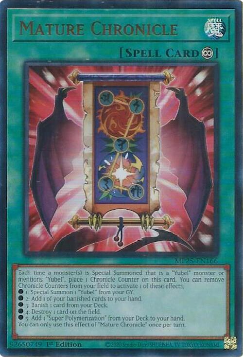 Mature Chronicle  1st Edition MP25 (Ultra Rare) EU English