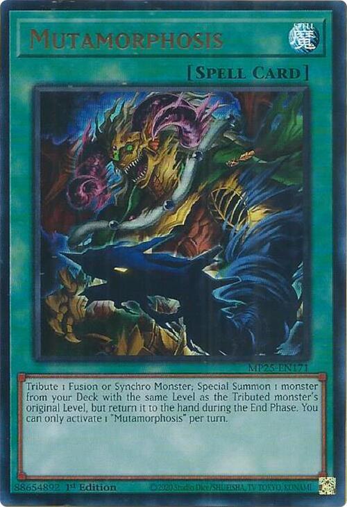 Mutamorphosis  1st Edition MP25 (Ultra Rare) EU English