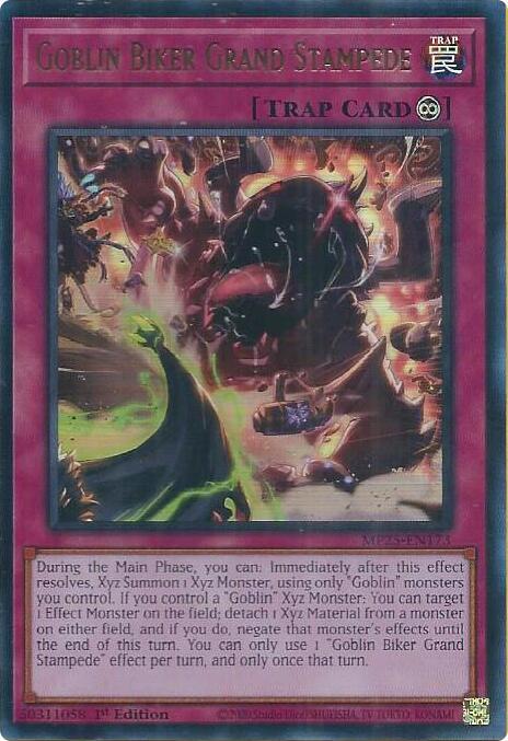 Goblin Biker Grand Stampede  1st Edition MP25 (Ultra Rare) EU English