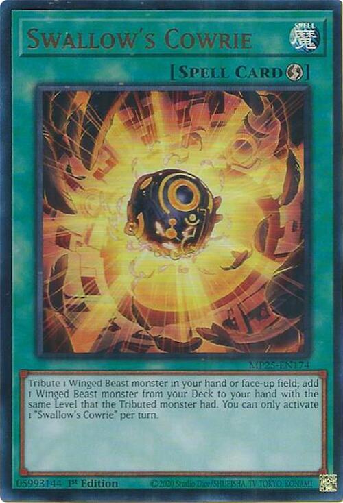 Swallow's Cowrie  1st Edition MP25 (Ultra Rare) EU English