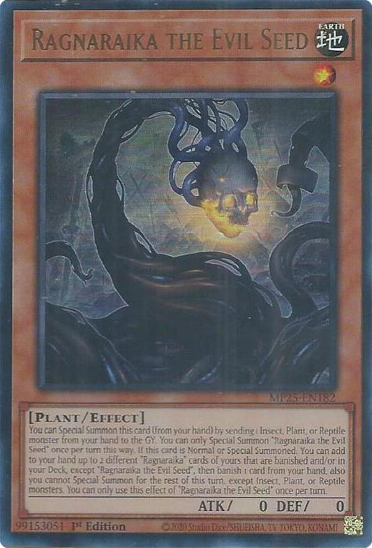 Ragnaraika the Evil Seed  1st Edition MP25 (Ultra Rare) EU English