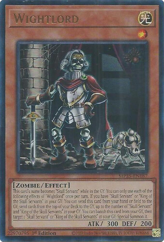 Wightlord  1st Edition MP25 (Ultra Rare) EU English