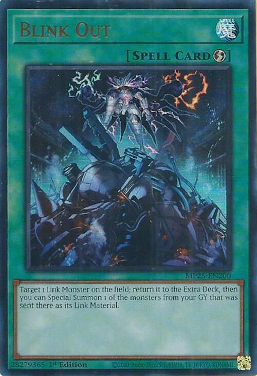 Blink Out  1st Edition MP25 (Ultra Rare) EU English