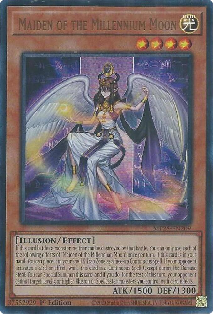 Maiden of the Millennium Moon  1st Edition MP25 (Ultra Rare) EU English