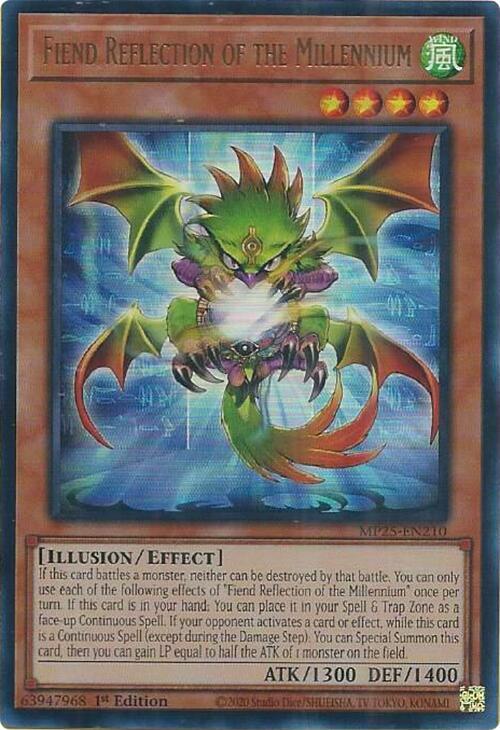 Fiend Reflection of the Millennium  1st Edition MP25 (Ultra Rare) EU English