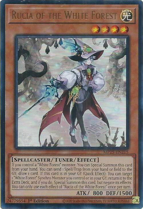 Rucia of the White Forest  1st Edition MP25 (Ultra Rare) EU English
