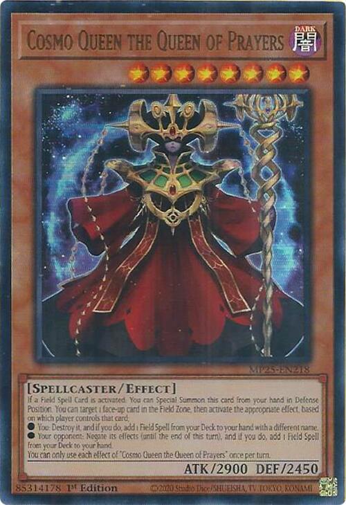 Cosmo Queen the Queen of Prayers  1st Edition MP25 (Ultra Rare) EU English